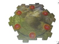 BIONICLE Quest for Makuta: Avonturenspel - Speelbordstuk 02, LEGO onderdeelnummer 00747board02