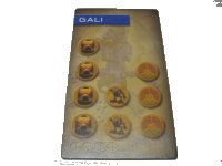 BIONICLE Quest for Makuta: Adventure Game - Kaart Gali, LEGO onderdeelnummer 00747card01