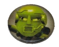 LEGO onderdeel BIONICLE Quest for Makuta: Adventure Game - Jeton, Turaga Matau 00747token31