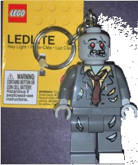 LEGO onderdeel LED Key Light Zombie Key Chain (LEDLITE) LGL-KE135H