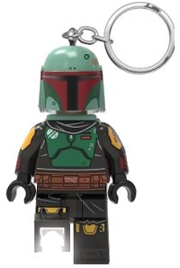 LEGO onderdeel LED Key Light Boba Fett (Repainted Beskar Armor) Key Chain (LEDLITE) LGL-KE188H