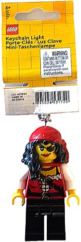 LEGO onderdeel LED Key Light Pirate Princess Key Chain LGL-KE193H