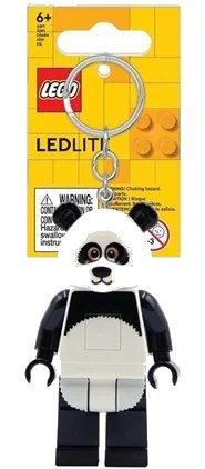 LED Key Light Panda Guy Key Chain (LEDLITE), LEGO onderdeelnummer LGL-KE195H