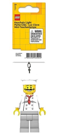 LEGO onderdeel LED Key Light Chef Key Chain (LEDLITE) - Tagged Version LGL-KE24H