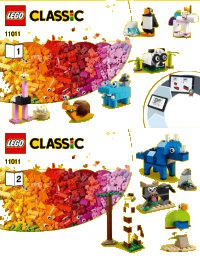 Stenen en Dieren, LEGO onderdeelnummer 11011-1