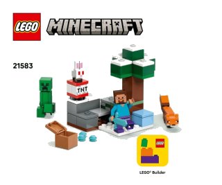 Steve's Taiga Avontuur, LEGO onderdeelnummer 21583-1