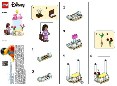 Asha's Welcome Booth polybag, LEGO onderdeelnummer 30661-1