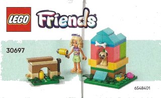 Nova's Doghouse Build papieren zak, LEGO onderdeelnummer 30697-1