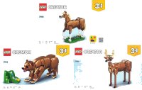 LEGO onderdeel Prachtig Paard 31166-1