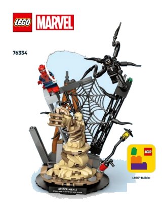 Epic Battle: Spider-Man vs. Sandman, LEGO onderdeelnummer 76334-1