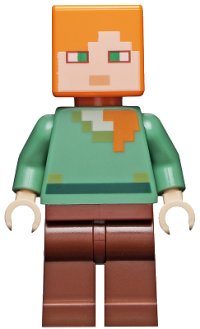 LEGO onderdeel Alex - Reddish Brown Legs min017