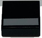 LEGO onderdeel Tile 1 x 1 with White Line Pattern 3070pb167