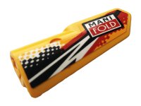 Technic, Panel Fairing #21 Very Small Smooth, Side B with 'MANI FOLD' Logo Pattern (Sticker) - Set 42101, LEGO onderdeelnummer 11946pb042