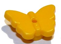 LEGO onderdeel Friends Accessories Butterfly with Stud Holder 93081a