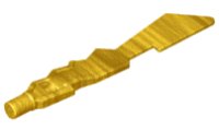 Minifigure, Weapon Sword, Jagged Edges, LEGO onderdeelnummer 11439