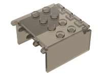 Windscreen 4 x 4 x 2 Canopy Extender with Hinges, LEGO onderdeelnummer 2337