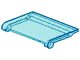 Glass for Hinge Car Roof 4 x 4 Sunroof without Ridges, LEGO onderdeelnummer 2348a