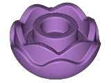 Plant Flower Round with 2 Layers (Peony Rose) with Open Stud and Small Pin Hole, LEGO onderdeelnummer 5904
