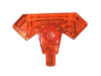 Minifiguur, Wapen Bijlkop met Staaf, LEGO onderdeelnummer 22407