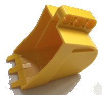 LEGO onderdeel Technic Graafmachine Emmer 4 x 7 24120