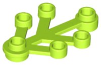 Plantbladeren 4 x 3, LEGO onderdeelnummer 2423