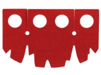 Minifigure Skirt Cloth, Tattered Uneven Ends, LEGO onderdeelnummer 110633