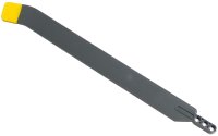 LEGO onderdeel Technic Rotor Blade Large Bent with 3L Liftarm Thick and Yellow Rubber Tip Pattern 99013pb02