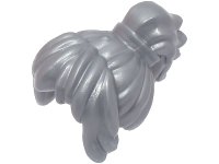 Minifigure, Hair Female Wavy Ponytail with Long Bangs, LEGO onderdeelnummer 25405